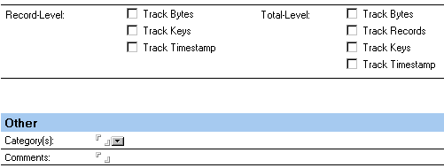 Meter metaconnection document end portion