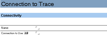 Trace metaconnection document first portion