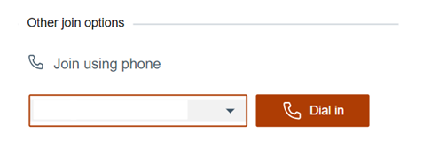 join by phone enter phone number