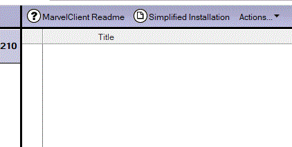 MarvelClient configuration options in the Domino directory