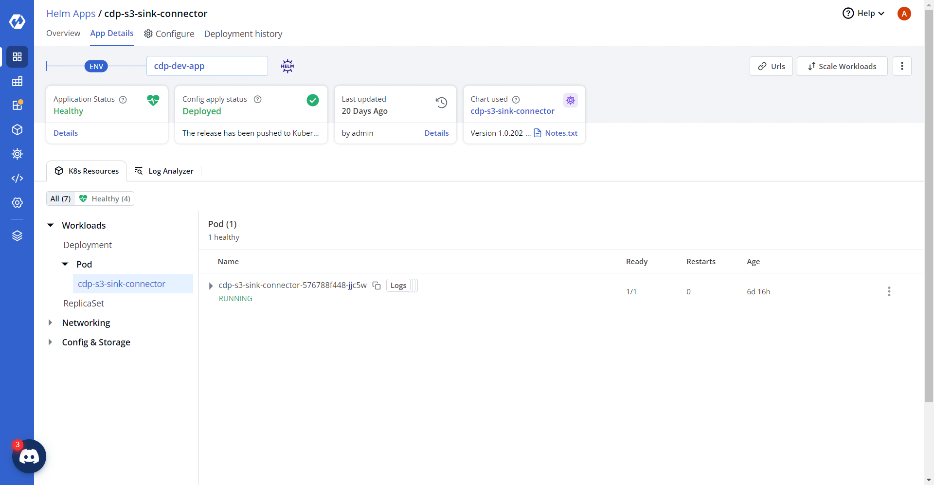 Deploying CDP S3 Sink Connector