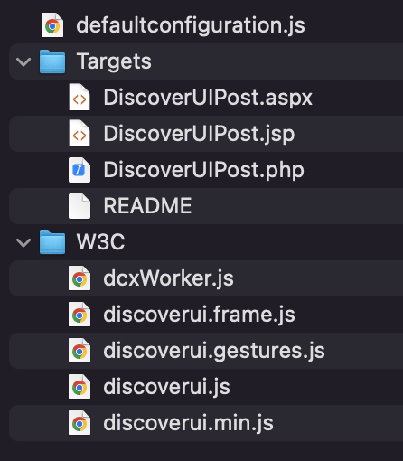 DiscoverUISDK Files