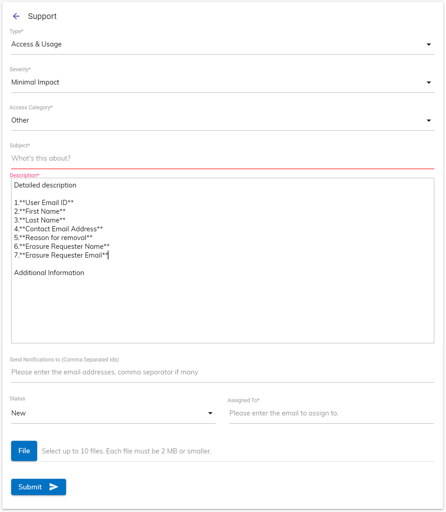 Graphical user interface, text, application, email Description automatically generate