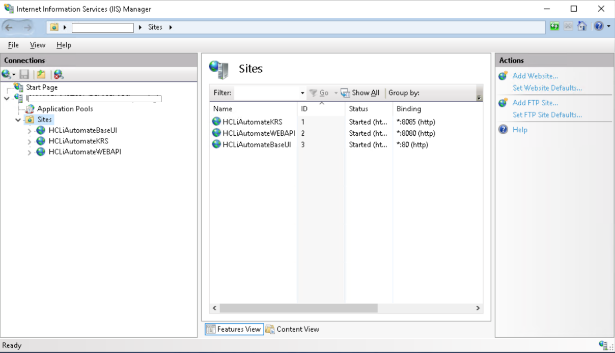 Configuration Changes - Run BASEUI and WEBAPI on Same Port