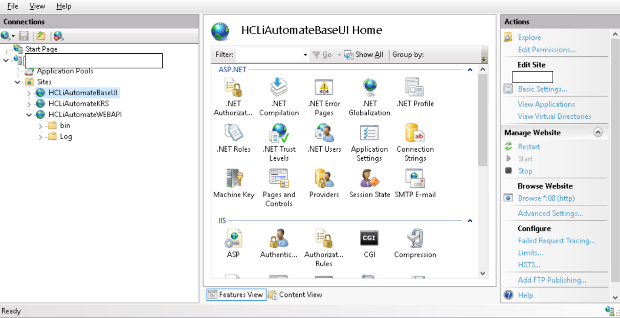 Base User interface