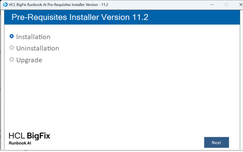 Installation