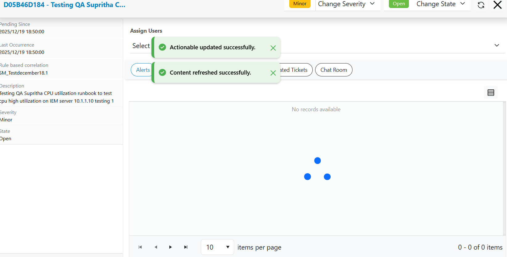 Update Changes Confimation To Change Status