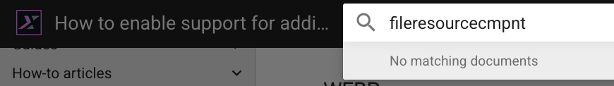 Afileresourcecmpnt