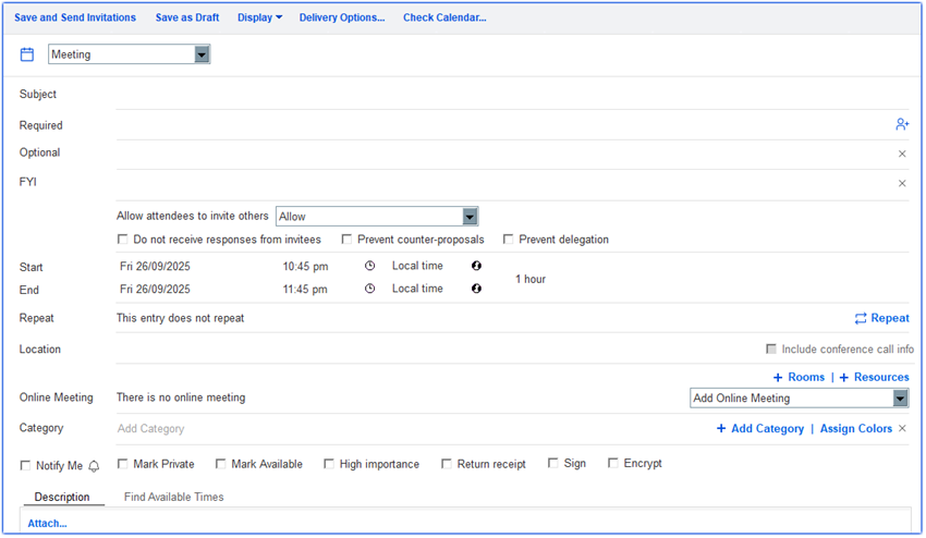 this image is the new calendar forms starting Notes 14.5.1