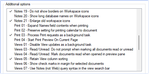 image displaying preferences in a numbering scheme