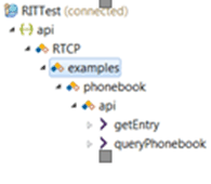 HCL OneTest API project connected to Performance workbench