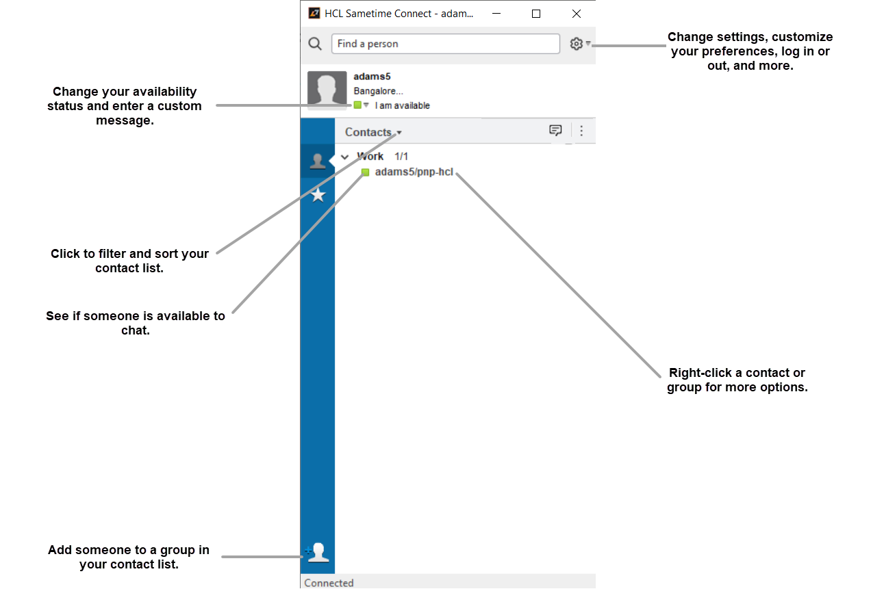 Illustration of Sametime Client