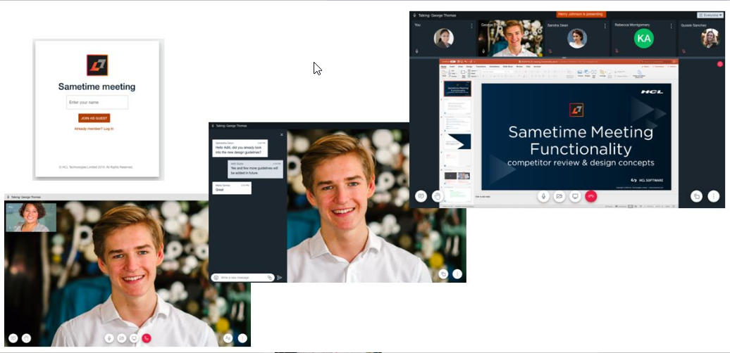 ミーティングの新規インターフェース