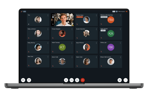 An image of a computer showing Sametime