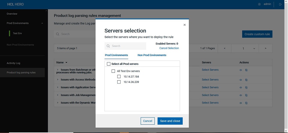 Log Parsing and Alert Setting