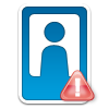 General error message status icon