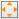 Square with orange arrows that point at the four sides icon