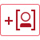Person in square brackets with plus sign