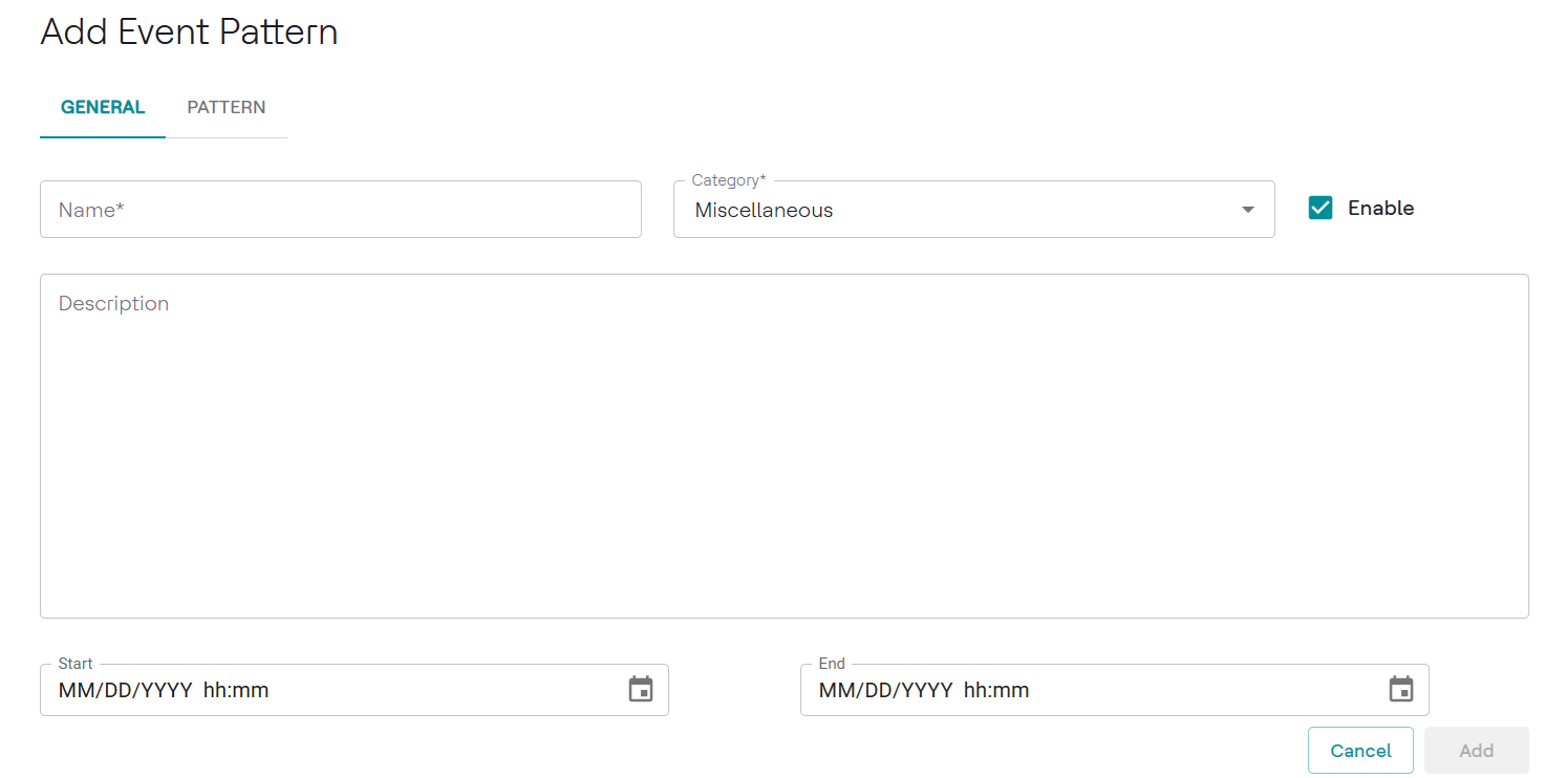Accessing and Using Event Patterns