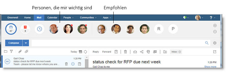 Fügen Sie Personen hinzu oder entfernen Sie Personen.