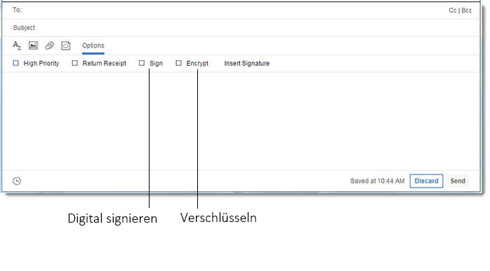 Sicherheit für E-Mails