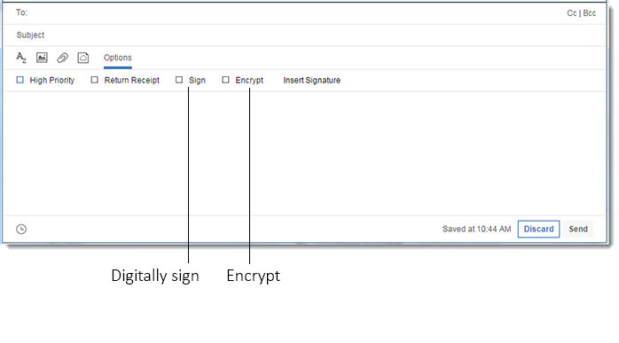 Security for mail