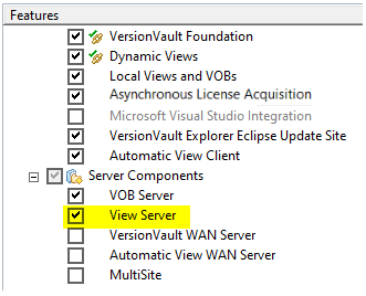 Server Components/View Server feature