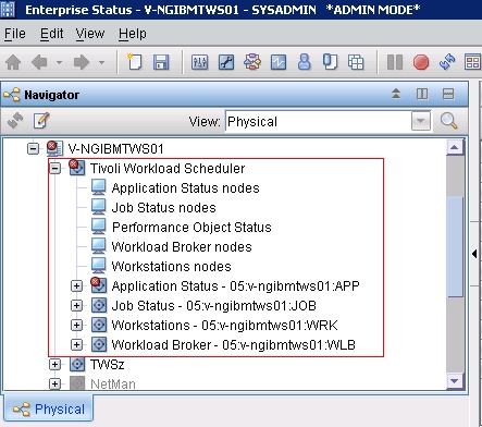 Tivoli Enterprise Portal displays the agent in the Navigator Pane with the configuration settings