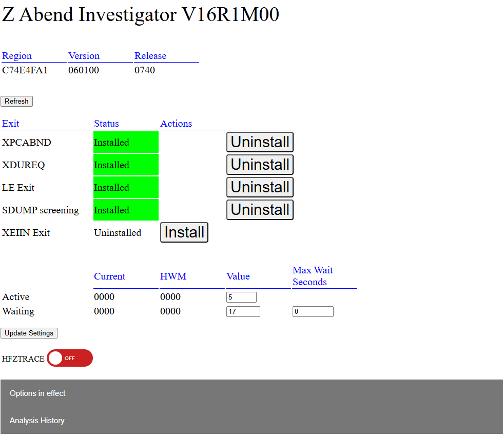 CICS Web transaction