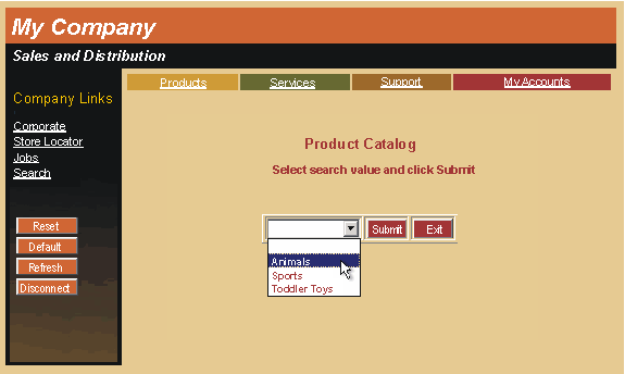 A customized Web transformation