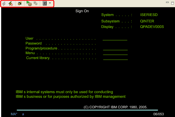 Visual Macro Editor integrated terminal