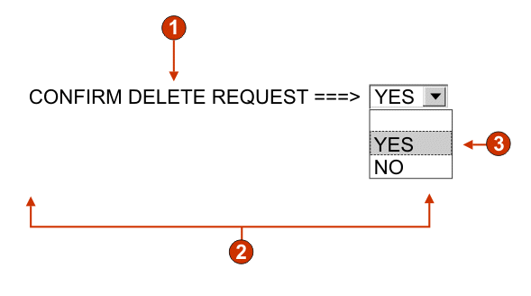 Example of combo widget