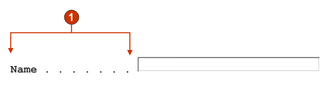Example of field widget