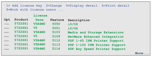 Subfile on a host screen