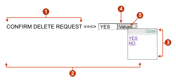 Example of popup widget