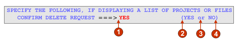 Example of input field with hints component