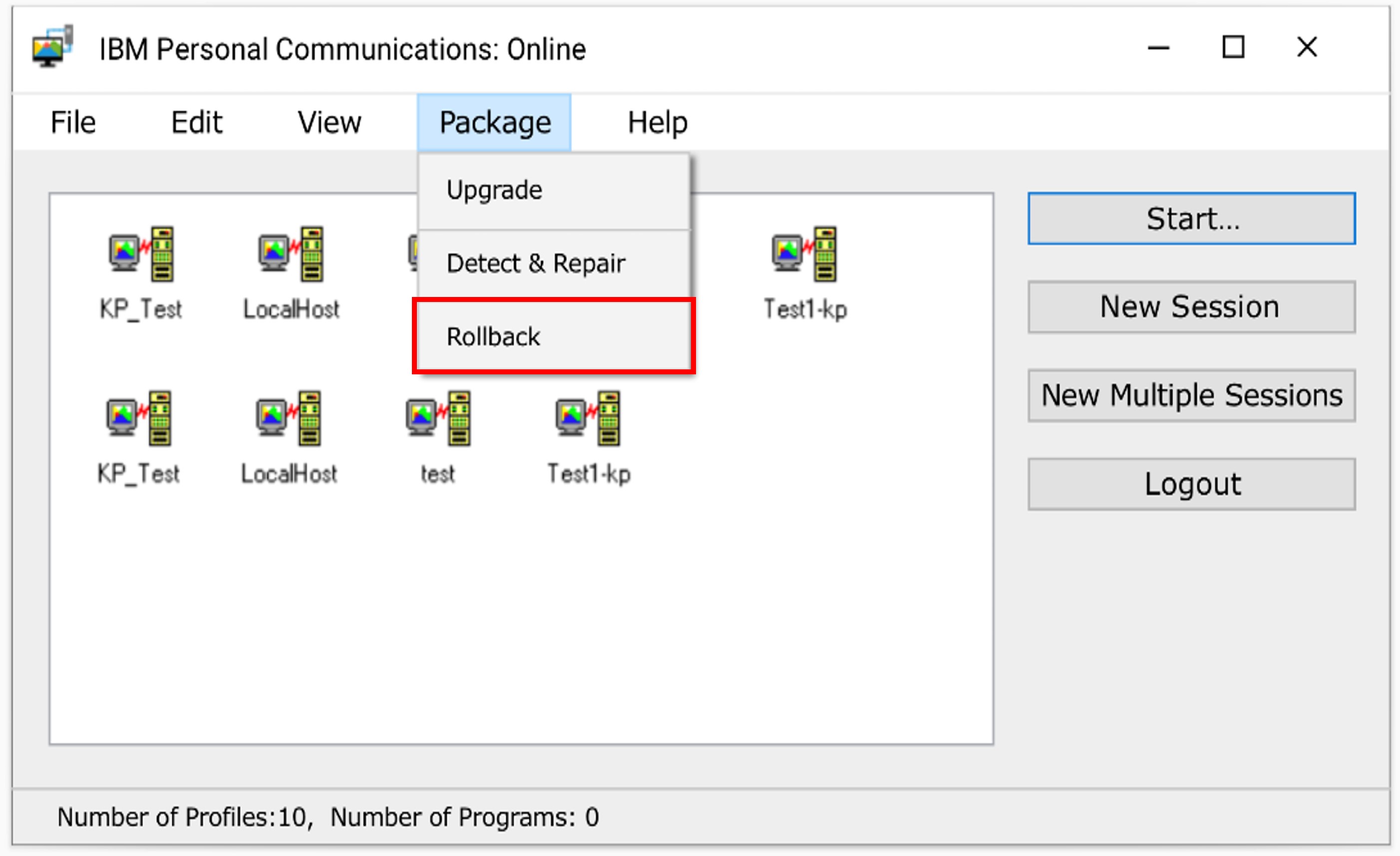 Gestionnaire de session