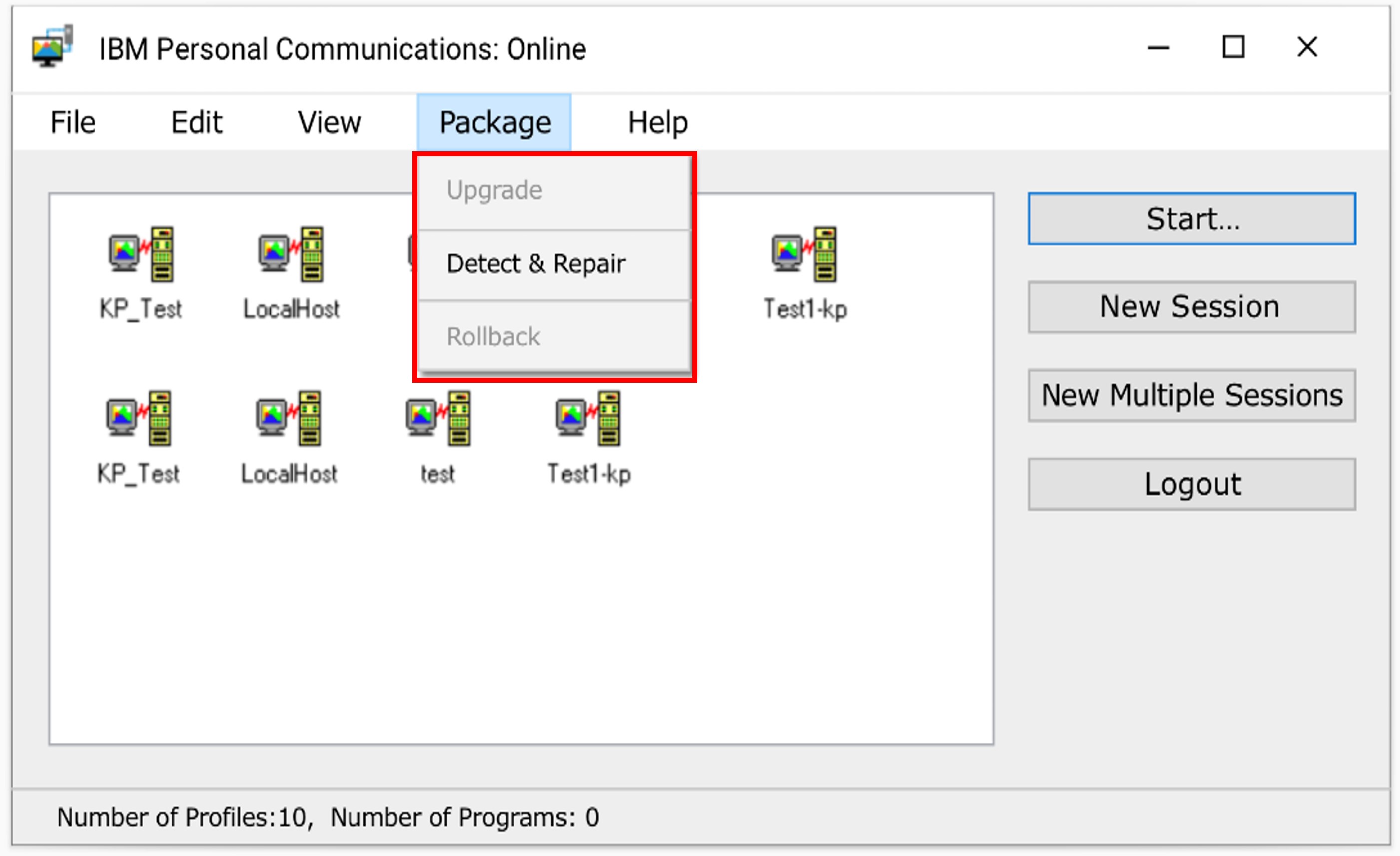 Gestionnaire de session